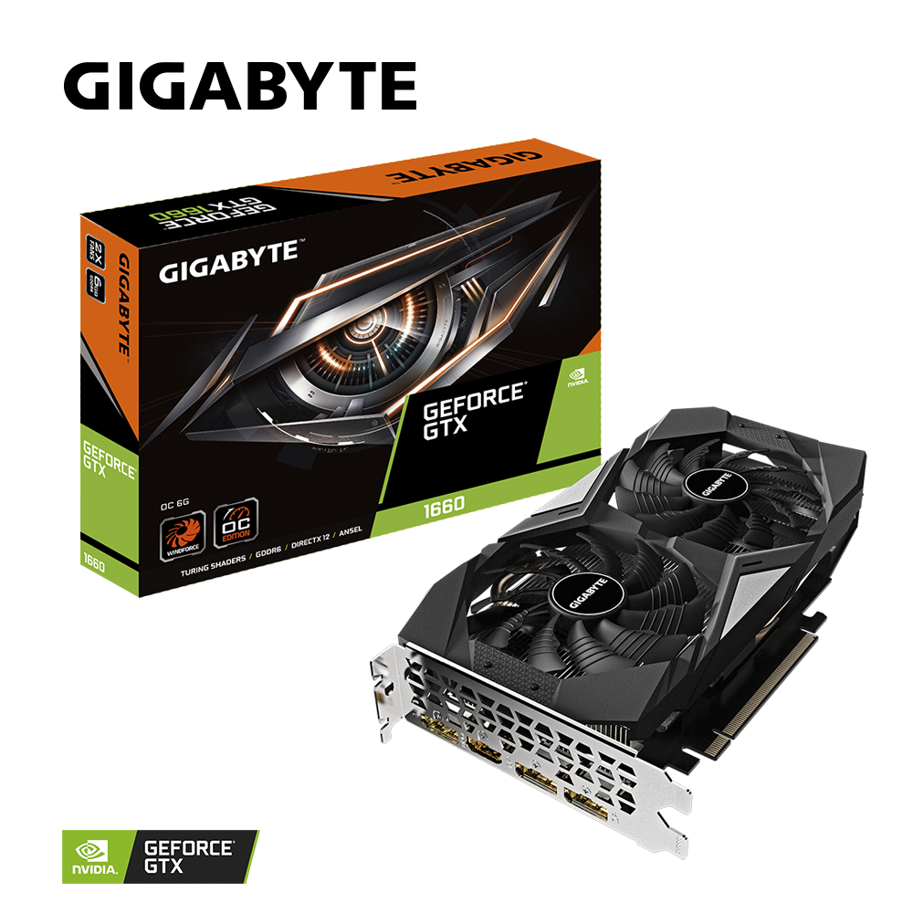 GIGABYTE GeForce GTX 1660 OC 6GB GDDR5