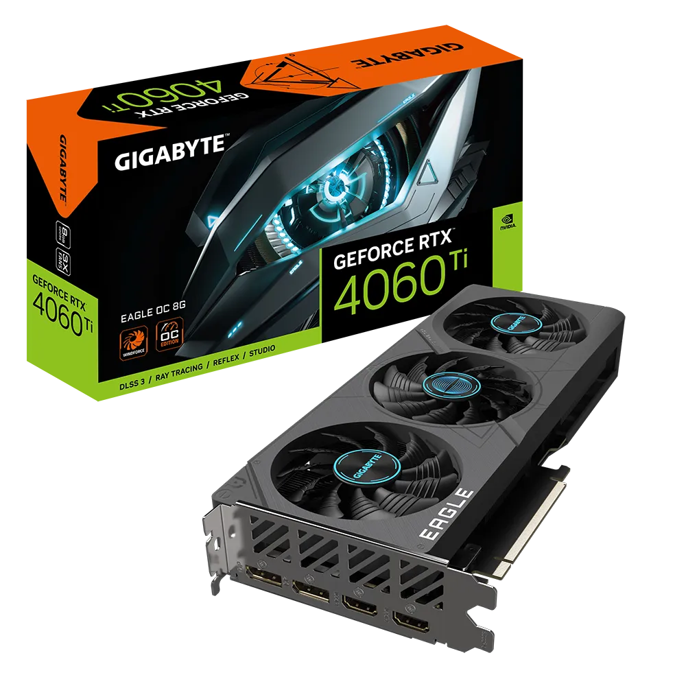 GIGABYTE GeForce RTX 4060 Ti EAGLE OC 8GB GDDR6