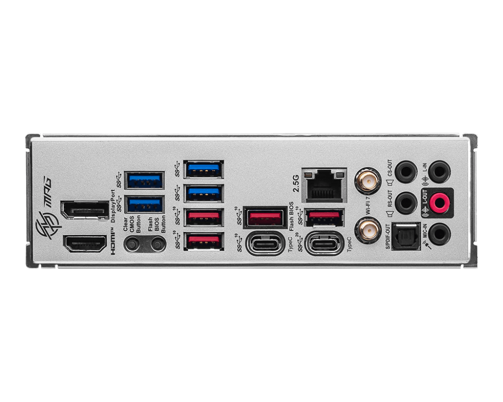 MSI MPG Z790 EDGE TI MAX WIFI LGA 1700 ATX Motherboard, Intel Z790 Chipset, 4x DDR5 UDIMM / 192GB Max Capacity, PCIe 5.0, 5x M.2, USB 3.2 Gen2 C/A, 1x HDMI / 1x DP