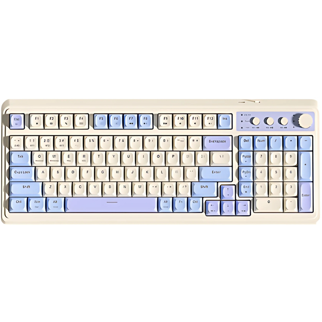 Aula 99 Keys Wireless RGB Gasket 99% Mechanical Gaming Keyboard Tri-Mode S99
