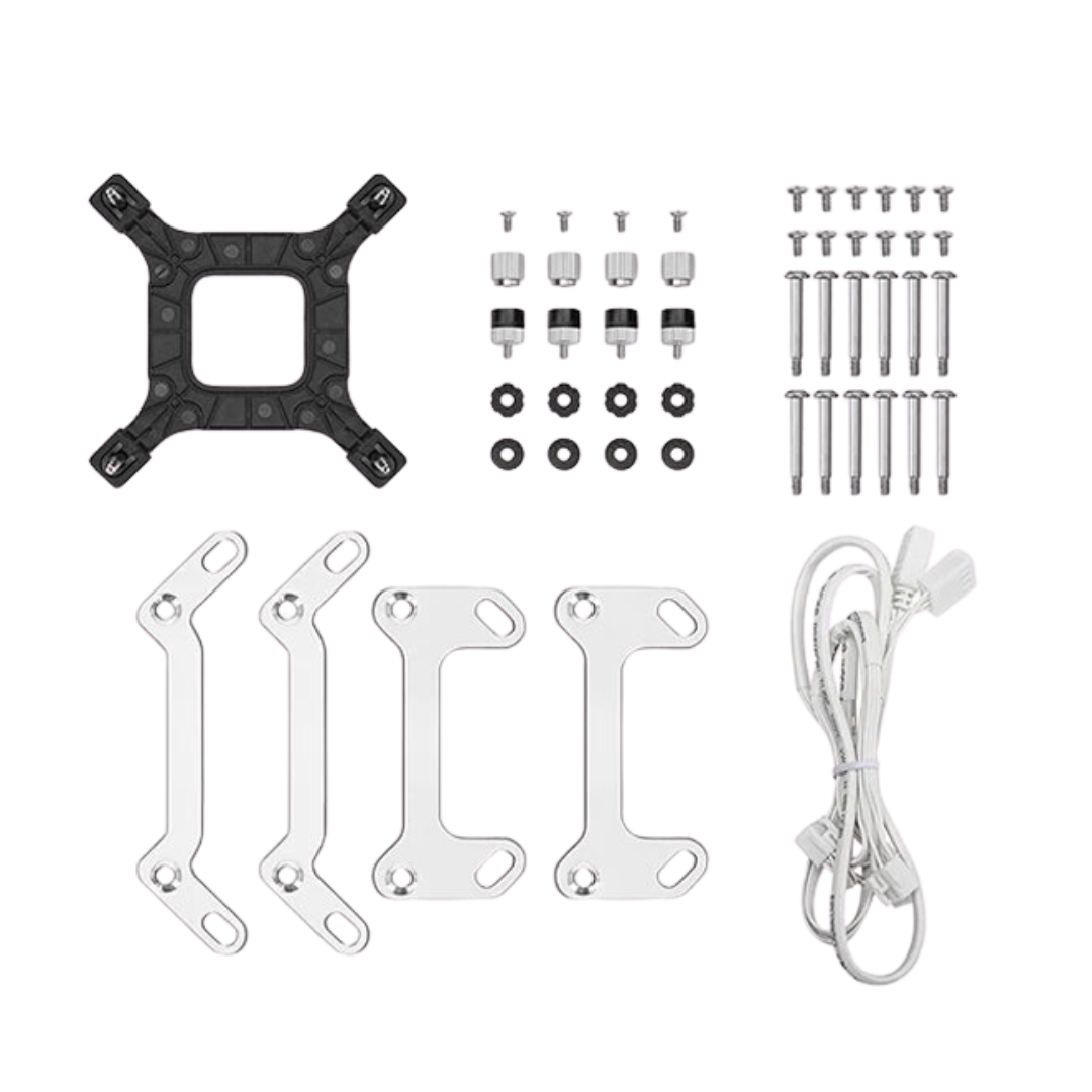 Deepcool LD360 DIGITAL A-RGB LED Digital Display AIO Liquid Cooler - White