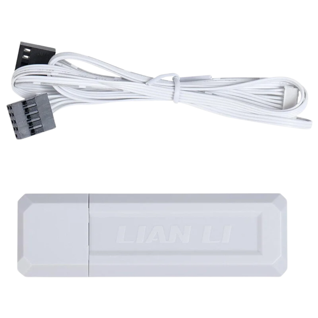Lian Li 120mm UNI FAN SL Wireless ARGB Triple Pack Fan - White