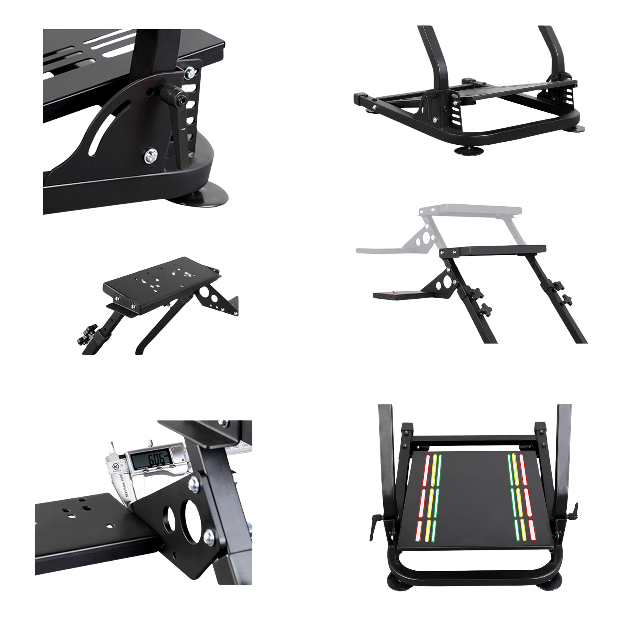 Dshot Racing Wheel Stand for Logitech G25/G27/G29/G920/PS4/Xbox