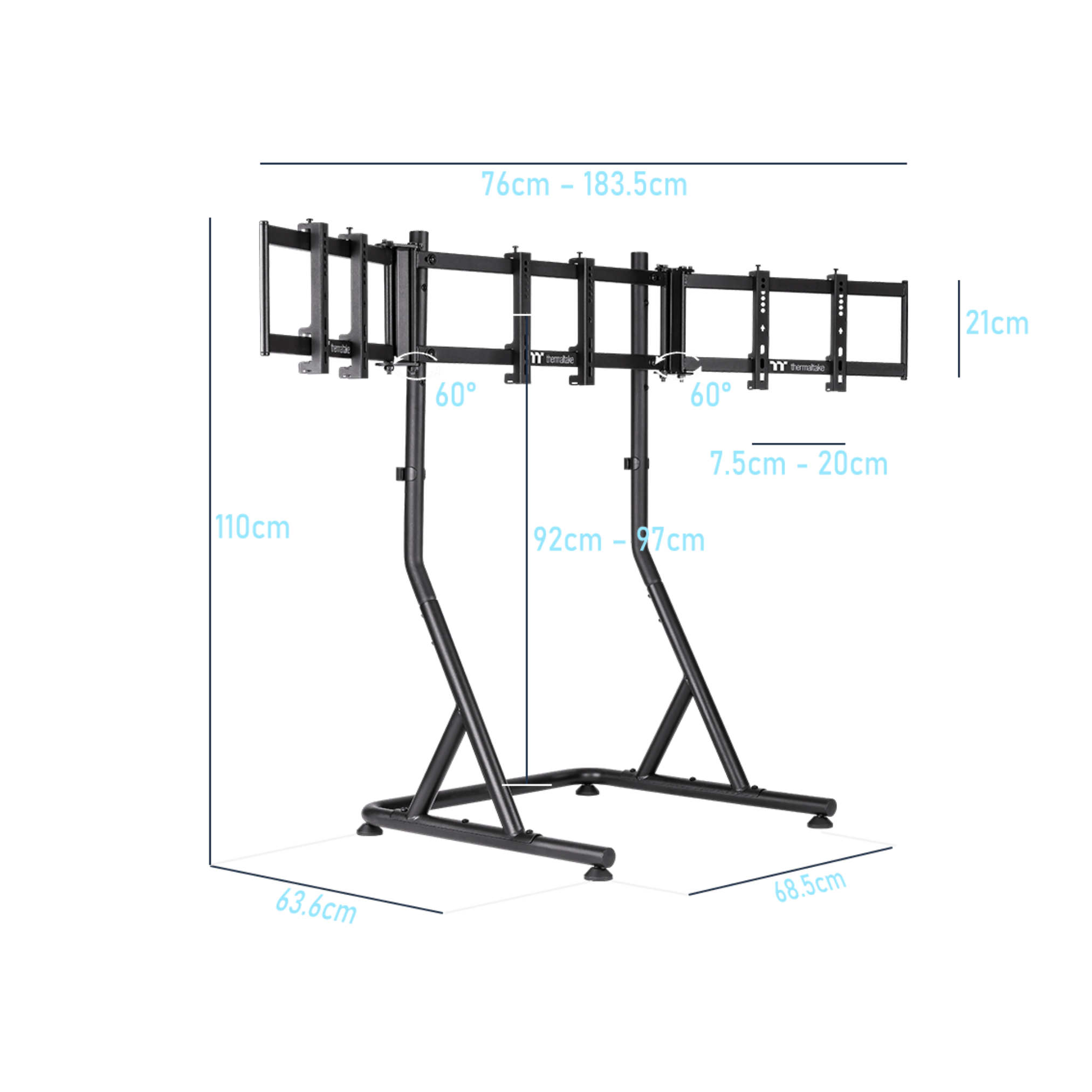 Thermaltake Triple Racing Monitor Stand