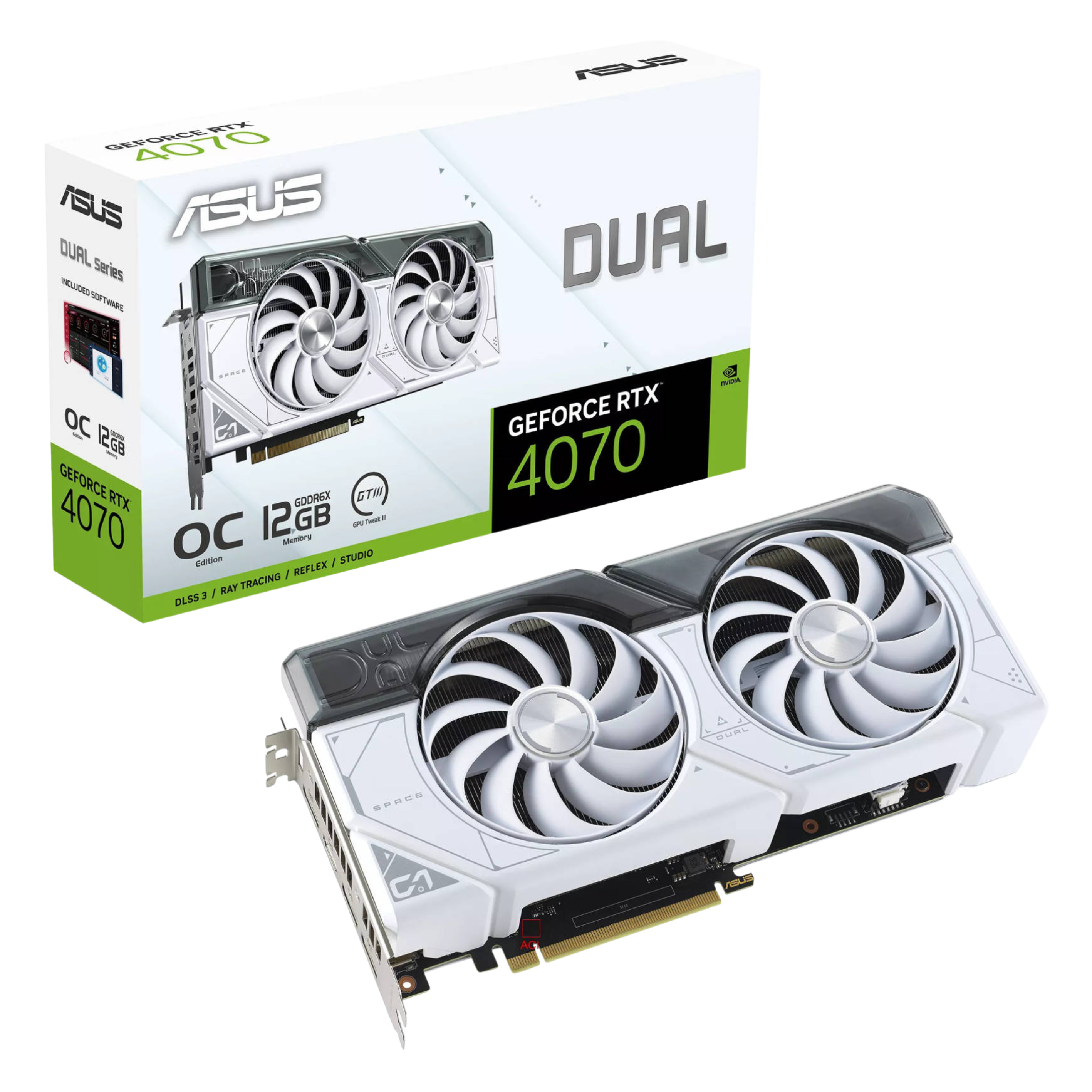 ASUS Dual GeForce RTX 4070 OC Edition 12GB GDDR6X