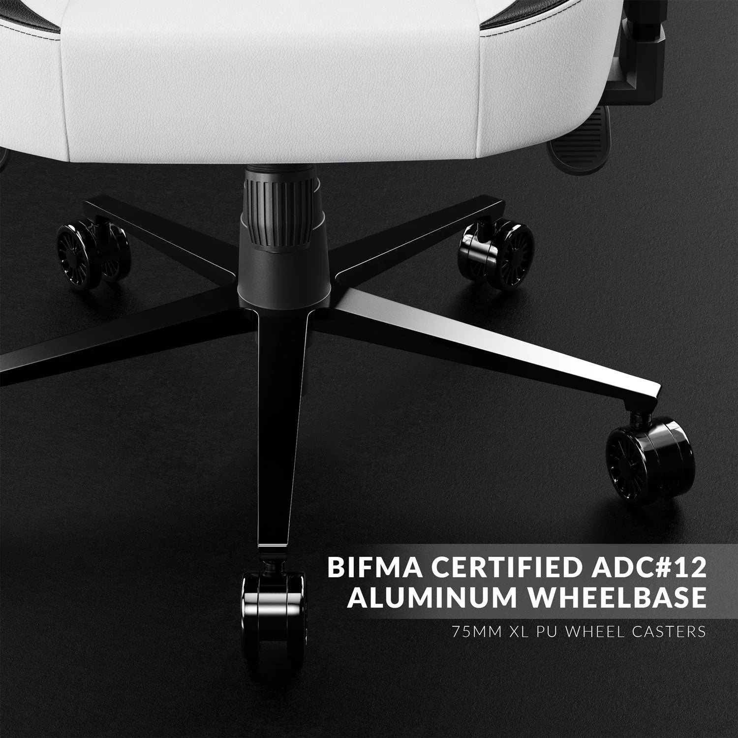Cybeart Apex Series - Arctic White Gaming Chair