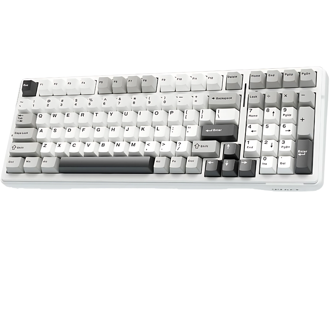 Aula 99 Keys RGB 98% Mechanical Gaming Keyboard Tri-Mode Walvis Sea Switch F99 Contrast Slate