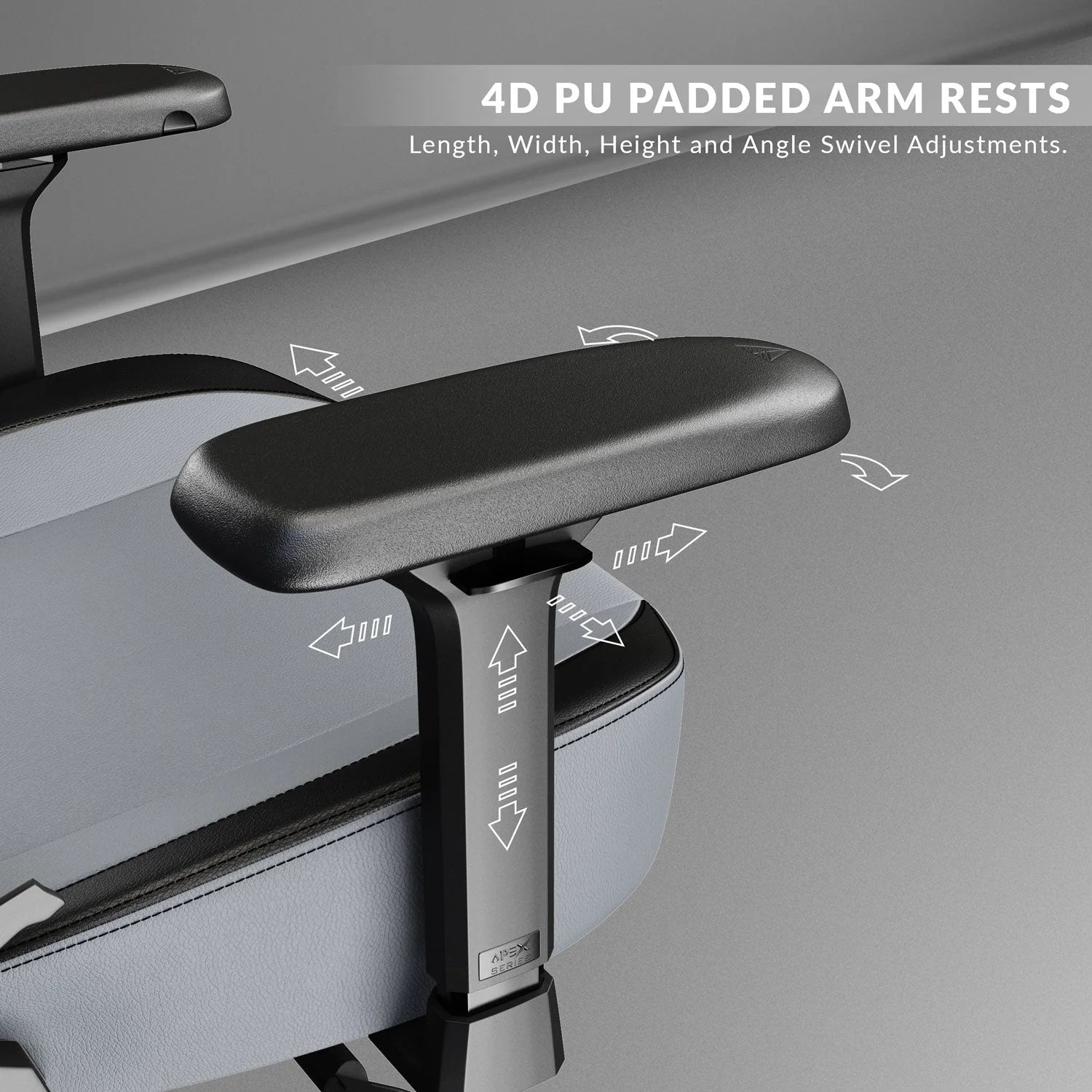 Cybeart Apex Series - X11 Gray Gaming Chair