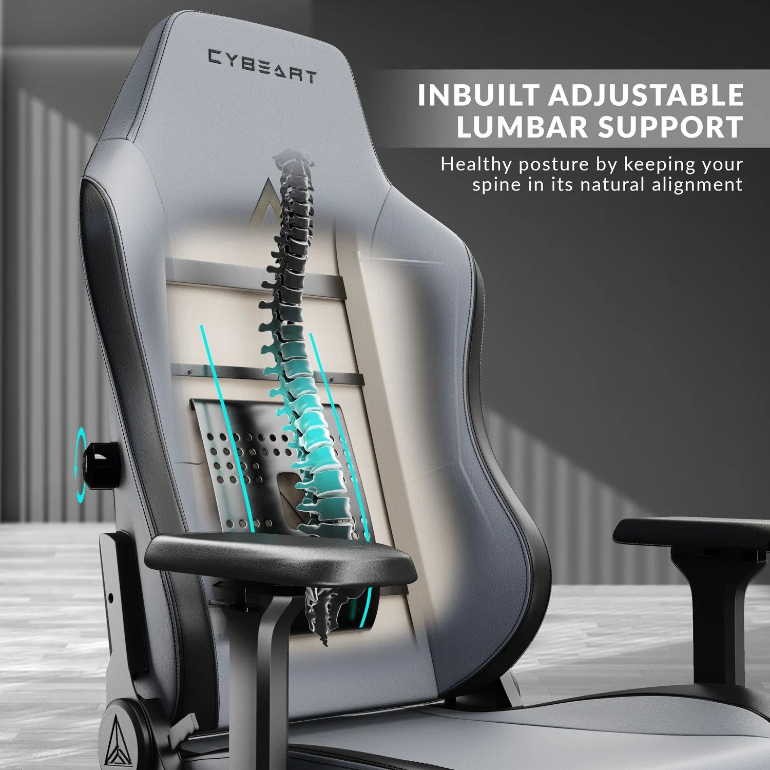 Cybeart Apex Series - X11 Gray Gaming Chair