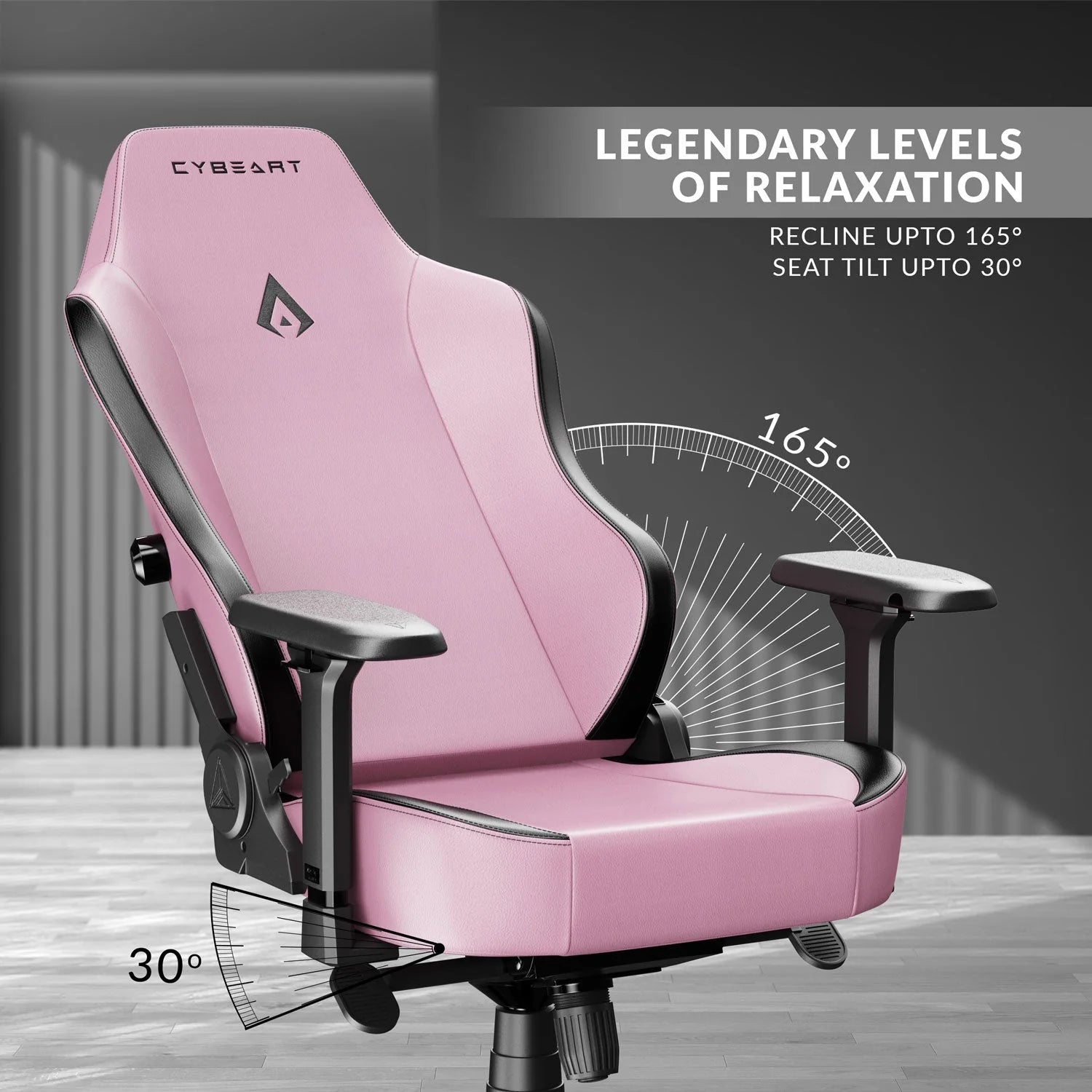 Cybeart Apex Series - Pretty Pink Gaming Chair