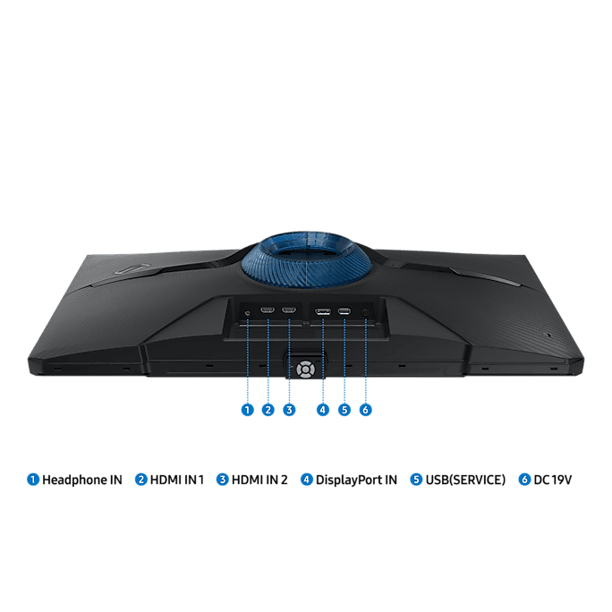 Samsung 27" LS27BG402 HDR10 Flat FHD Monitor IPS panel 240Hz- DP, HDMI