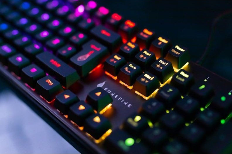 SureFire KingPin M2 Mechanical Gaming RGB Keyboard QWERTY US English