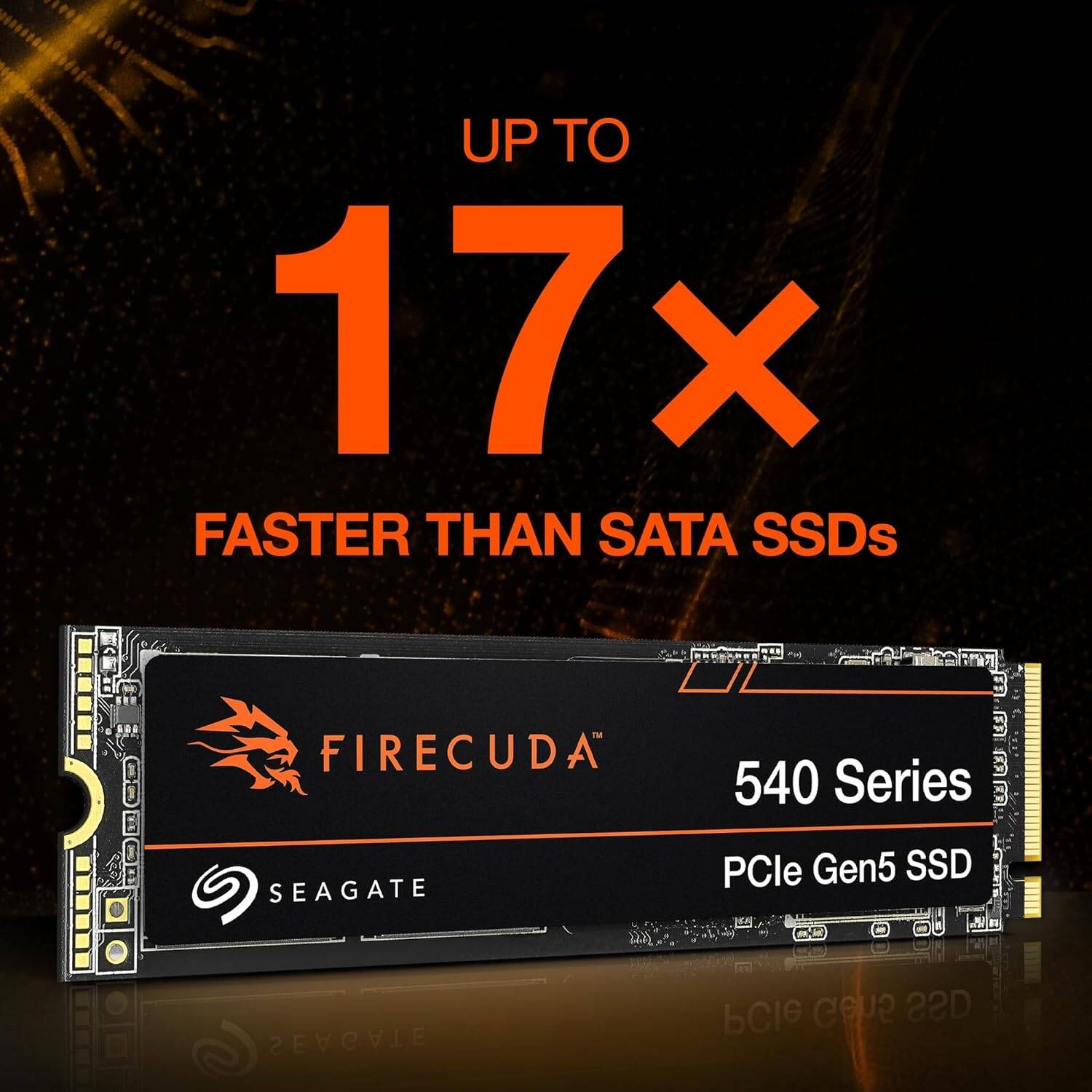 Seagate FireCuda 540 PCIe Gen5 NVMe SSD