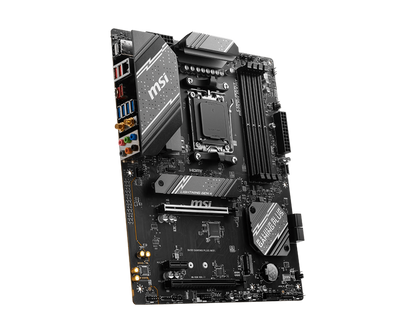 MSI B650 GAMING PLUS WIFI AM5 ATX Motherboard, AMD B650 Chipset, 4x DDR5 / 192GB Max Capacity, 2x PCI-E x16, 2x M.2, Wi-Fi 6E / 2.5G LAN, BT 5.3, USB 3.2 C/A, HDMI / DP | 911-7E26-001