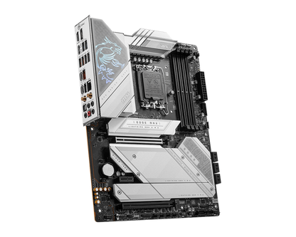MSI MPG Z790 EDGE TI MAX WIFI LGA 1700 ATX Motherboard, Intel Z790 Chipset, 4x DDR5 UDIMM / 192GB Max Capacity, PCIe 5.0, 5x M.2, USB 3.2 Gen2 C/A, 1x HDMI / 1x DP