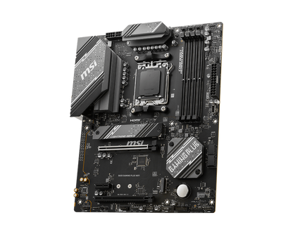 MSI B650 GAMING PLUS WIFI AM5 ATX Motherboard, AMD B650 Chipset, 4x DDR5 / 192GB Max Capacity, 2x PCI-E x16, 2x M.2, Wi-Fi 6E / 2.5G LAN, BT 5.3, USB 3.2 C/A, HDMI / DP | 911-7E26-001