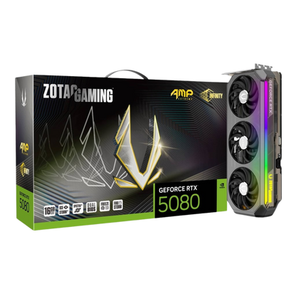 ZOTAC GAMING GeForce RTX 5080 AMP Extreme INFINITY 16GB GDDR7