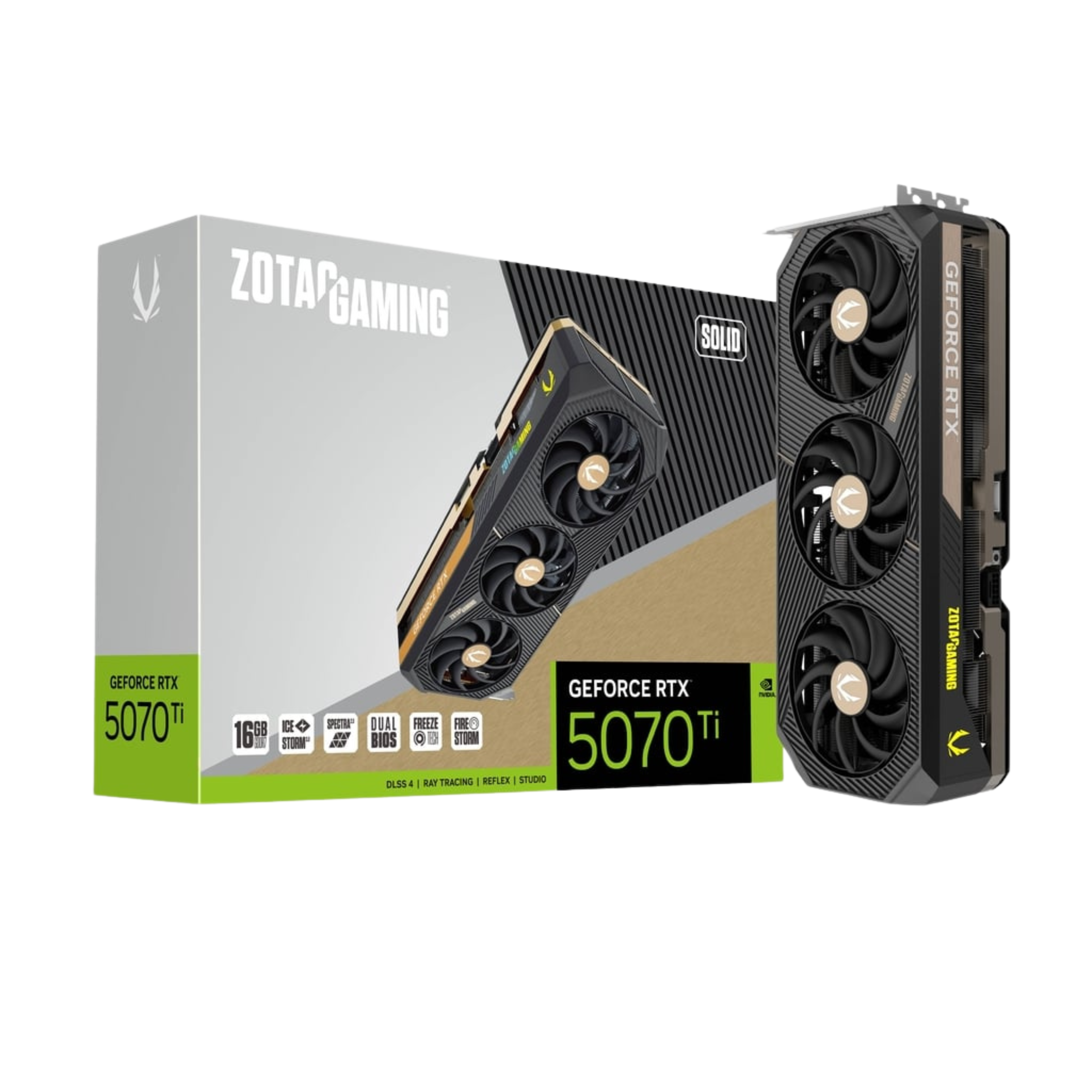 ZOTAC GAMING GeForce RTX 5070 Ti 16GB GDDR7