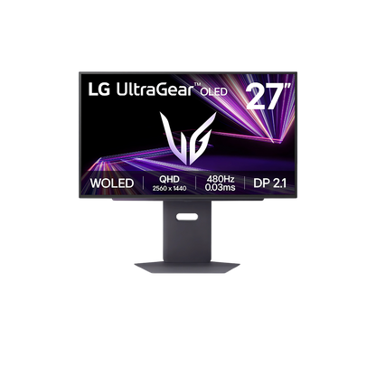 LG OLED 480HZ モニター　27GX790A-B LG 27'' 27GX790A-B - UltraGear™ OLED 480Hz, 0.03ms Gaming