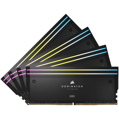 Corsair Dominator Titanium RGB DDR5 64GB (2x32GB) 6400MT/s Desktop Memory Kit