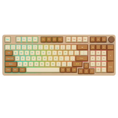 Aula 98 Keys RGB 98% Mechanical Gaming Keyboard Tri-Mode Nimbus V3 Switch F98