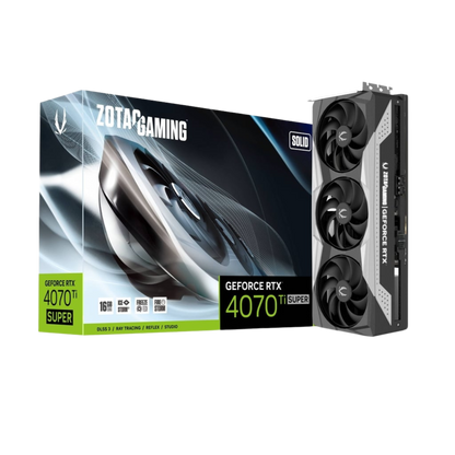 ZOTAC GAMING GeForce RTX 4070 Ti SUPER SOLID 16GB GDDR6X