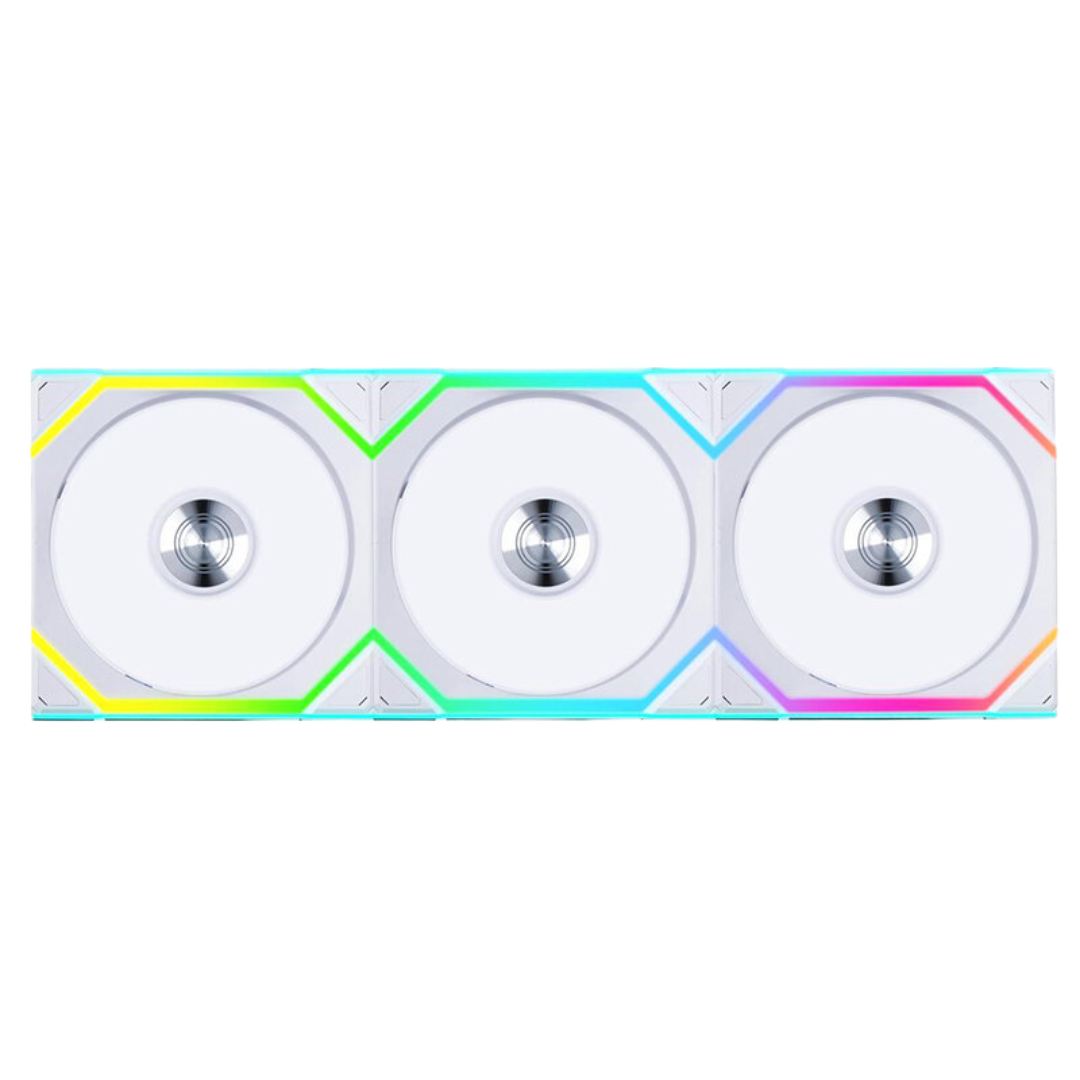 Lian Li 120mm UNI FAN SL Wireless ARGB Triple Pack Fan - White