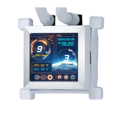 Lian Li Hydroshift LCD 360TL AIO CPU Liquid Cooler - White