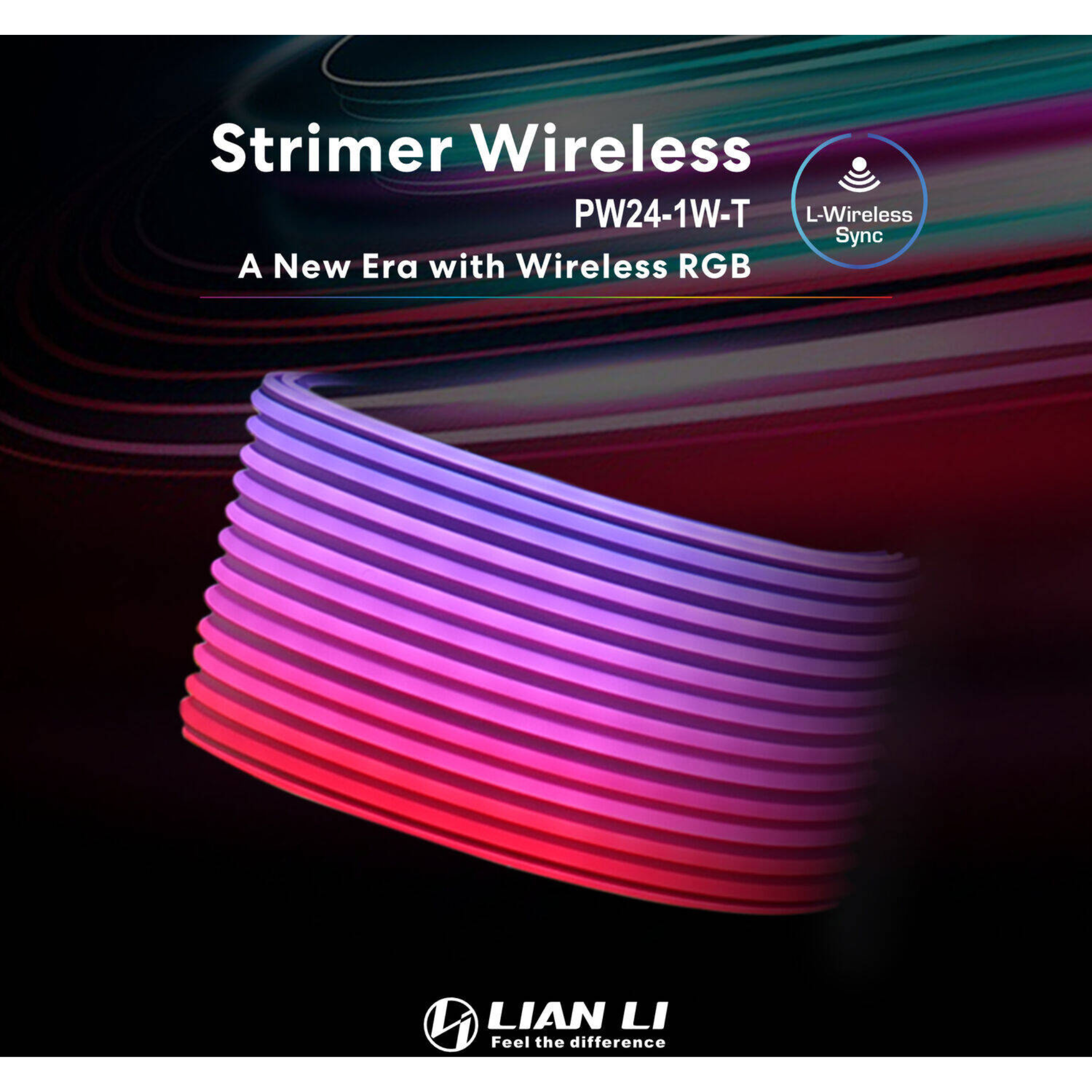 Lian Li Strimer Wireless 24-Pin ARGB Motherboard Extension Cable