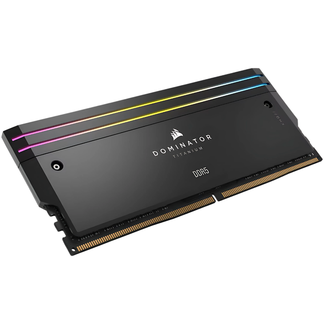 Corsair Dominator Titanium RGB DDR5 64GB (2x32GB) 6400MT/s Desktop Memory Kit