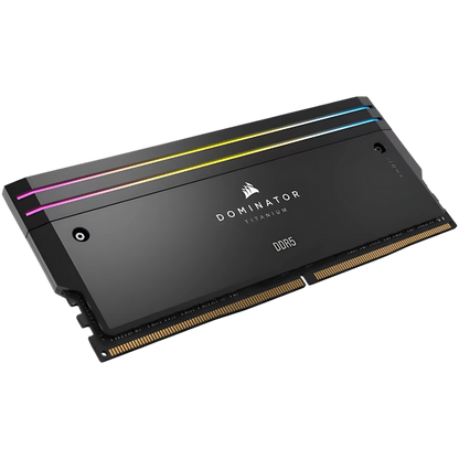 Corsair Dominator Titanium RGB DDR5 64GB (2x32GB) 6400MT/s Desktop Memory Kit