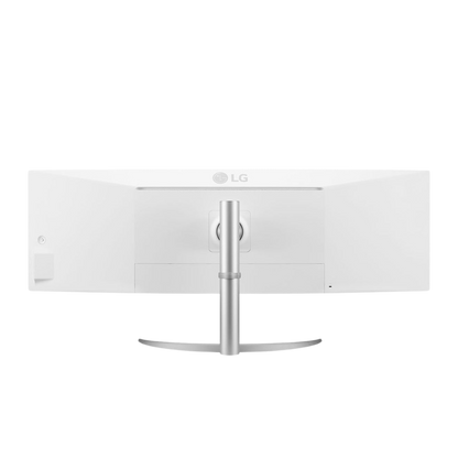 LG 49" 49WQ95C-W Curved UltraWide Dual QHD Monitor, Nano IPS 144Hz- DP,HDMI,USB-C with built in speaker