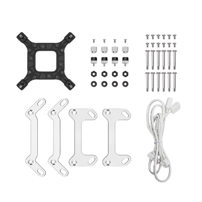 Deepcool LD360 DIGITAL A-RGB LED Digital Display AIO Liquid Cooler - White