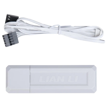 Lian Li 120mm UNI FAN SL Wireless ARGB Triple Pack Fan - White