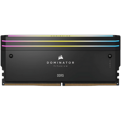 Corsair Dominator Titanium RGB DDR5 64GB (2x32GB) 6400MT/s Desktop Memory Kit
