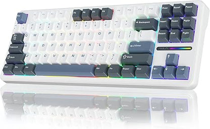 Aula 87 Keys RGB 80% Mechanical Gaming Keyboard Tri-Mode Nimbus V3 Switch F87 Pro