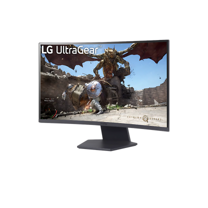 LG 27" 27GS60QC-B Curve QHD Monitor VA panel 180Hz- DP,HDMI