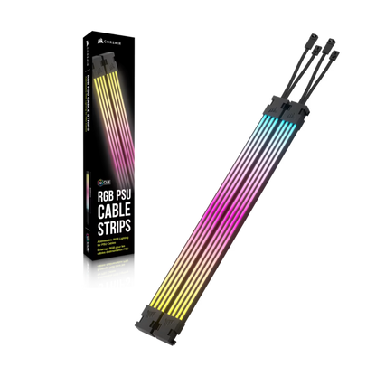 CORSHAIR ARGB PSU Cable Strips 2x 4 Strips