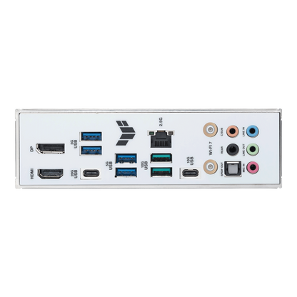 ASUS TUF Gaming Z790-BTF WIFI LGA 1700 ATX Intel Motherboard, Intel Z790 Chipset, 4x DDR5 DIMM Slots, 192GB Max Memory, 4x M.2 Slots, Intel Wi-Fi 7 & Bluetooth v5.4, White/Black