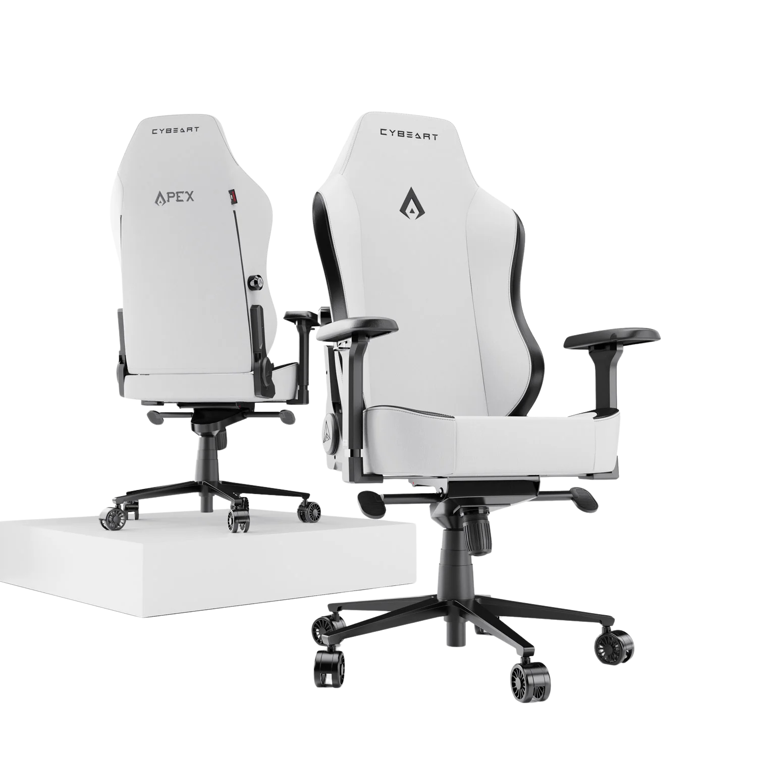 Cybeart Apex Series - Arctic White Gaming Chair