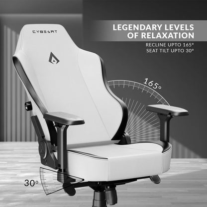 Cybeart Apex Series - Arctic White Gaming Chair