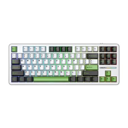Aula 87 Keys RGB 80% Mechanical Gaming Keyboard Tri-Mode Nimbus V3 Switch F87 Pro