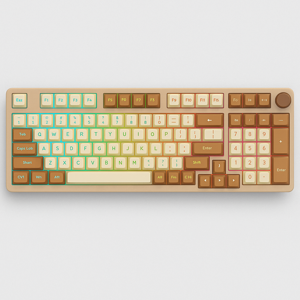 Aula 98 Keys RGB 98% Mechanical Gaming Keyboard Tri-Mode Nimbus V3 Switch F98