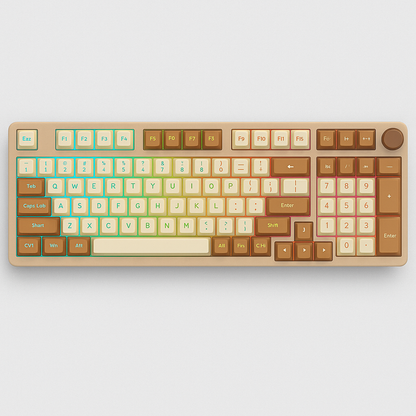 Aula 98 Keys RGB 98% Mechanical Gaming Keyboard Tri-Mode Nimbus V3 Switch F98