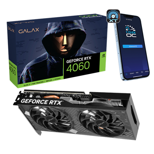 GALAX GeForce RTX 4060 1-Click OC 2X V2 8GB GDDR6