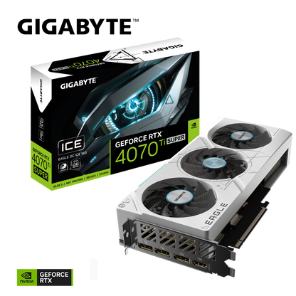 GIGABYTE NVIDIA GeForce RTX 4070 Ti SUPER EAGLE OC ICE 16GB GDDR6X