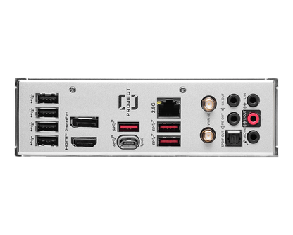 MSI B760M MSI PROJECT ZERO LGA 1700 mATX Motherboard, Intel B760 Chipset, 4x DDR5 Slots / 192GB Max, Wi-Fi 6E / BT 5.3, 2x PCI-E x16, 2x M.2, USB 3.2 Type-C, 1x HDMI / 1x DP