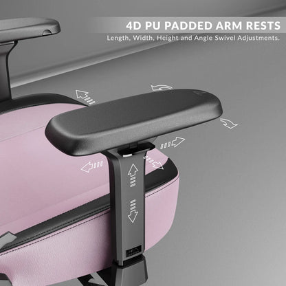 Cybeart Apex Series - Pretty Pink Gaming Chair
