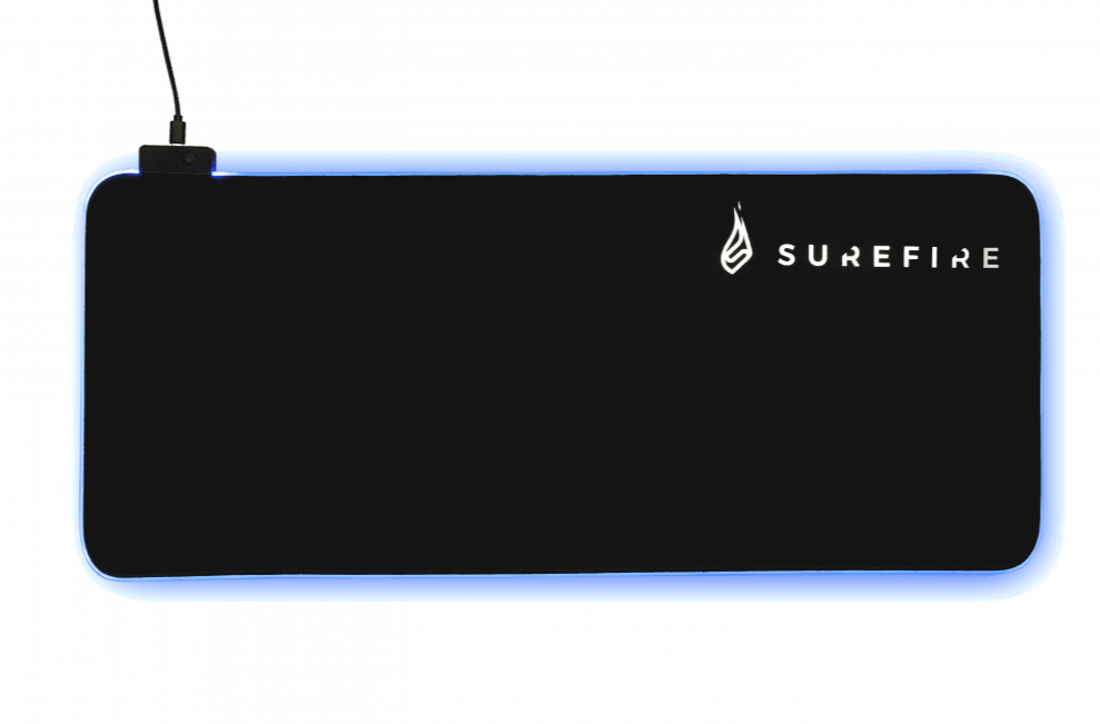 SureFire Silent Flight RGB-680 Gaming Mouse Pad