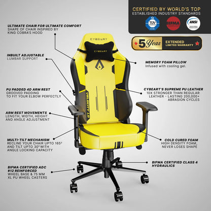 Cybeart Apex Series - Velocity 1.0 Gaming Chair (Special Edition)